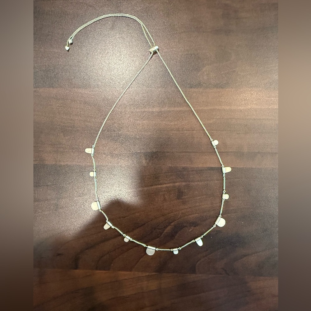 Kendra Scott gold Necklace with Minimalist Design